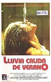 Lluvia calida de verano