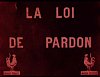 La ley del perdón