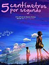 5 centímetros por segundo